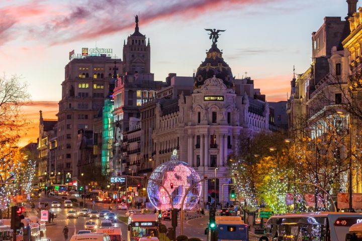 Madrid, alumbrado de navidad 2023